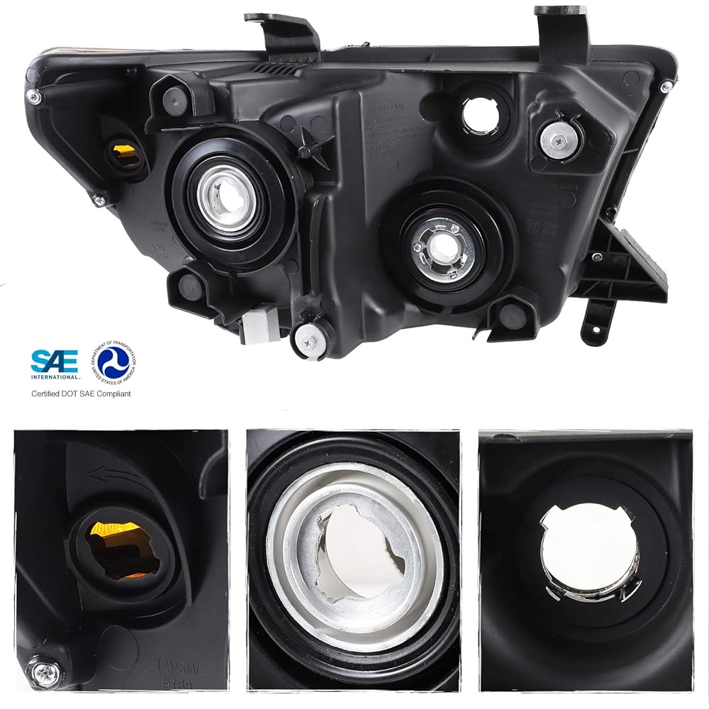 Toyota Tandola OE replacement headlight driver/passenger seat headlamp.