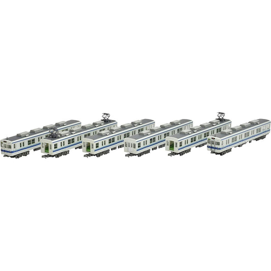 Railway Collection Iron Collection Tobu Railway 8000 Series 81114 formation 6-car set Diorama supplies (manufacturer's first order limited production) 314462