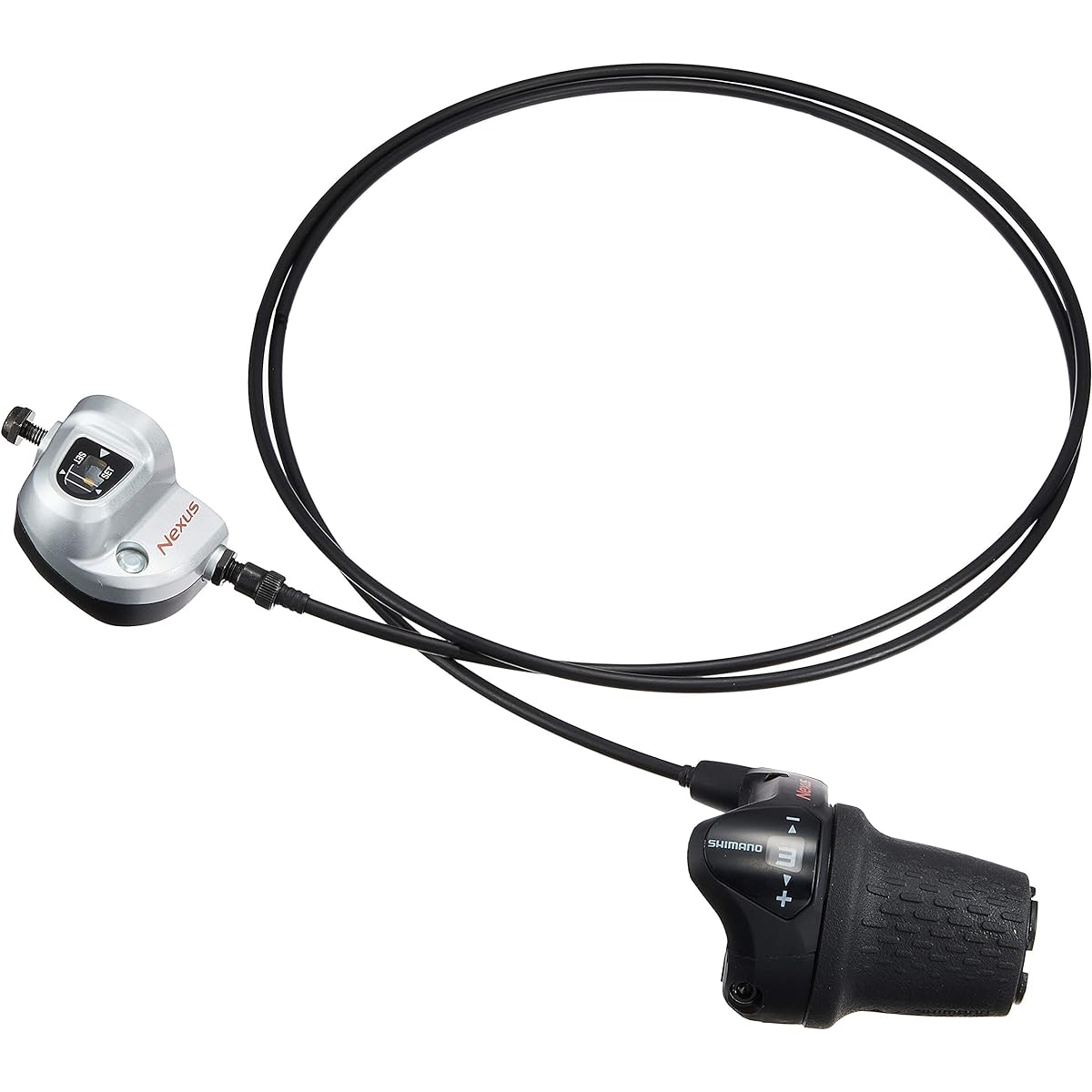 SHIMANO Shifting Lever (URBAN) SL-3S42E Internal 3S Revoshift 3-speed with 1560mm wire ASL3S42E156LS NEXUS