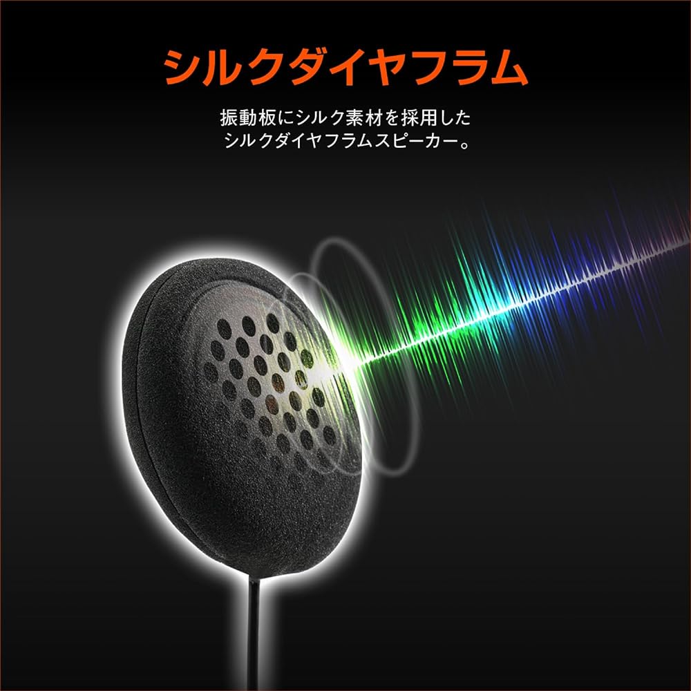 Daytona Motorcycle Helmet Speaker Intercom DT-01/DT-E1 Optional DT-01+/DT-E1+ Standard 24976