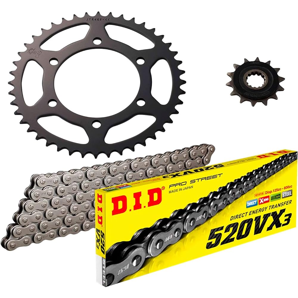 D.I.D (Daido Kogyo) F/R sprocket 3-point replacement kit DK-05 KAWASAKI Ninja 13 /EX250 LDF/LDF