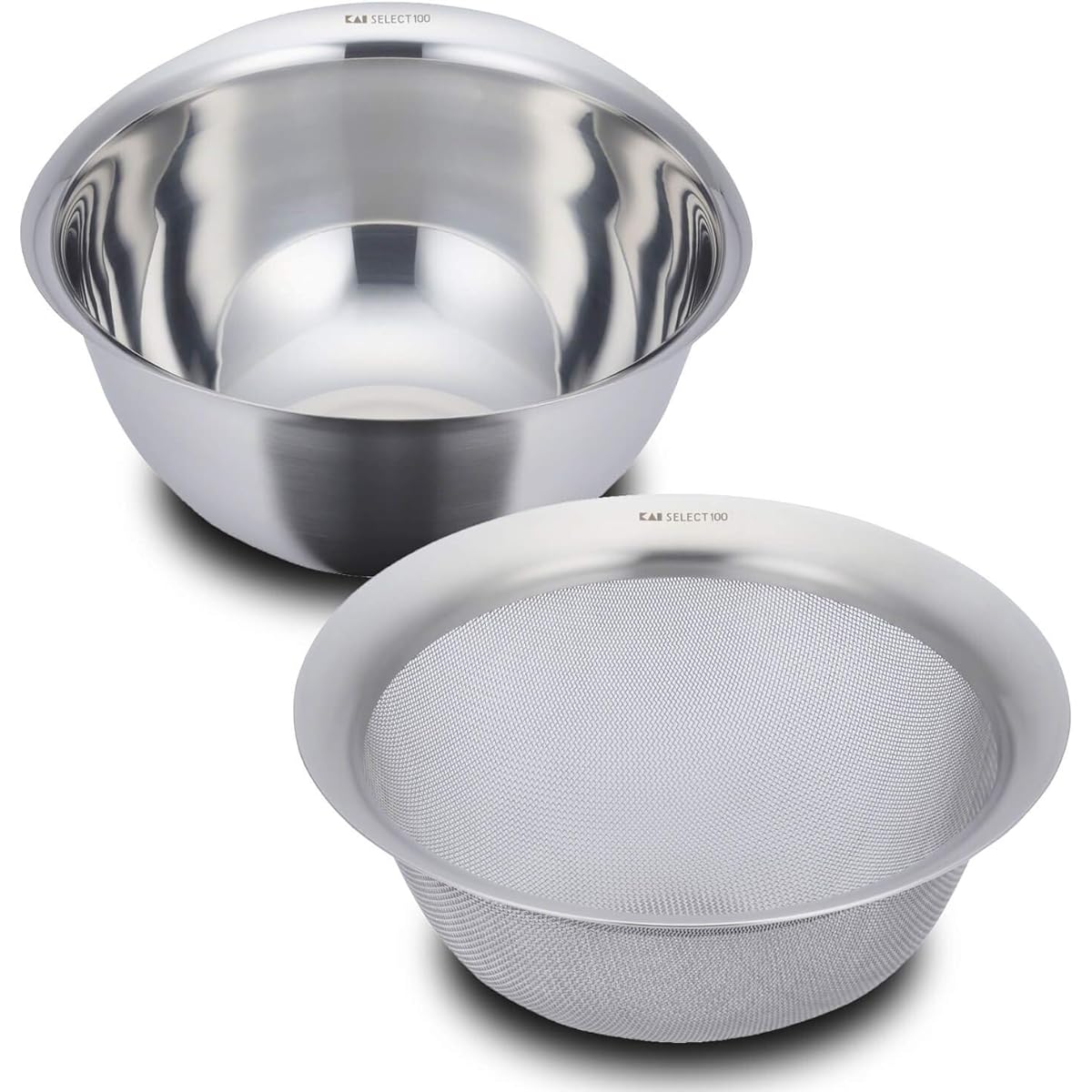 Kai SELECT100 Bowl & Colander (21cm)