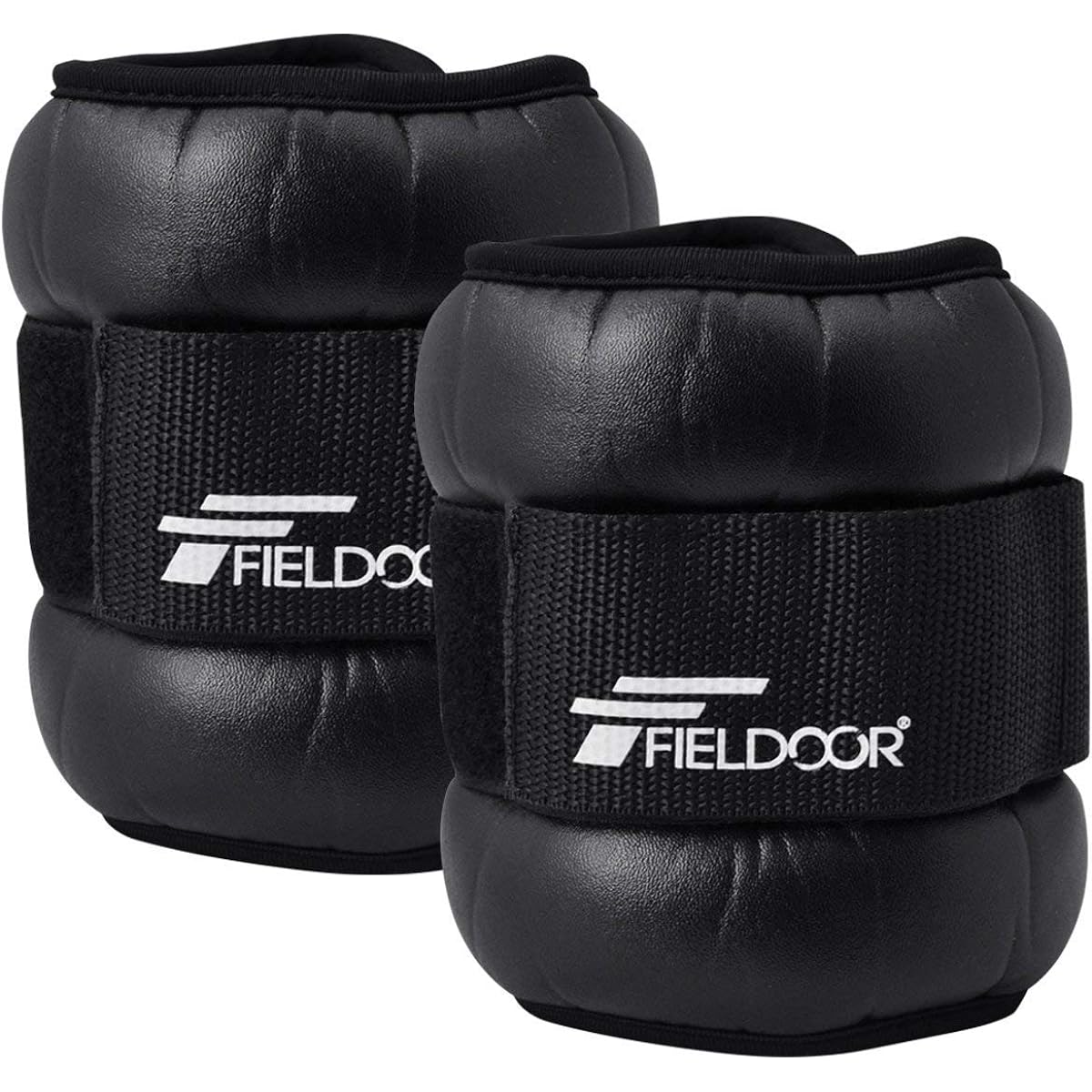 Set of 2 FIELDOOR Soft Ankle Wrist Weights 0.5kg / 1kg / 2kg / 3kg Stretch Material Spandex Walking Diet Exercise Core Training Anaerobic Aerobic Exercise Legs Muscle Strength