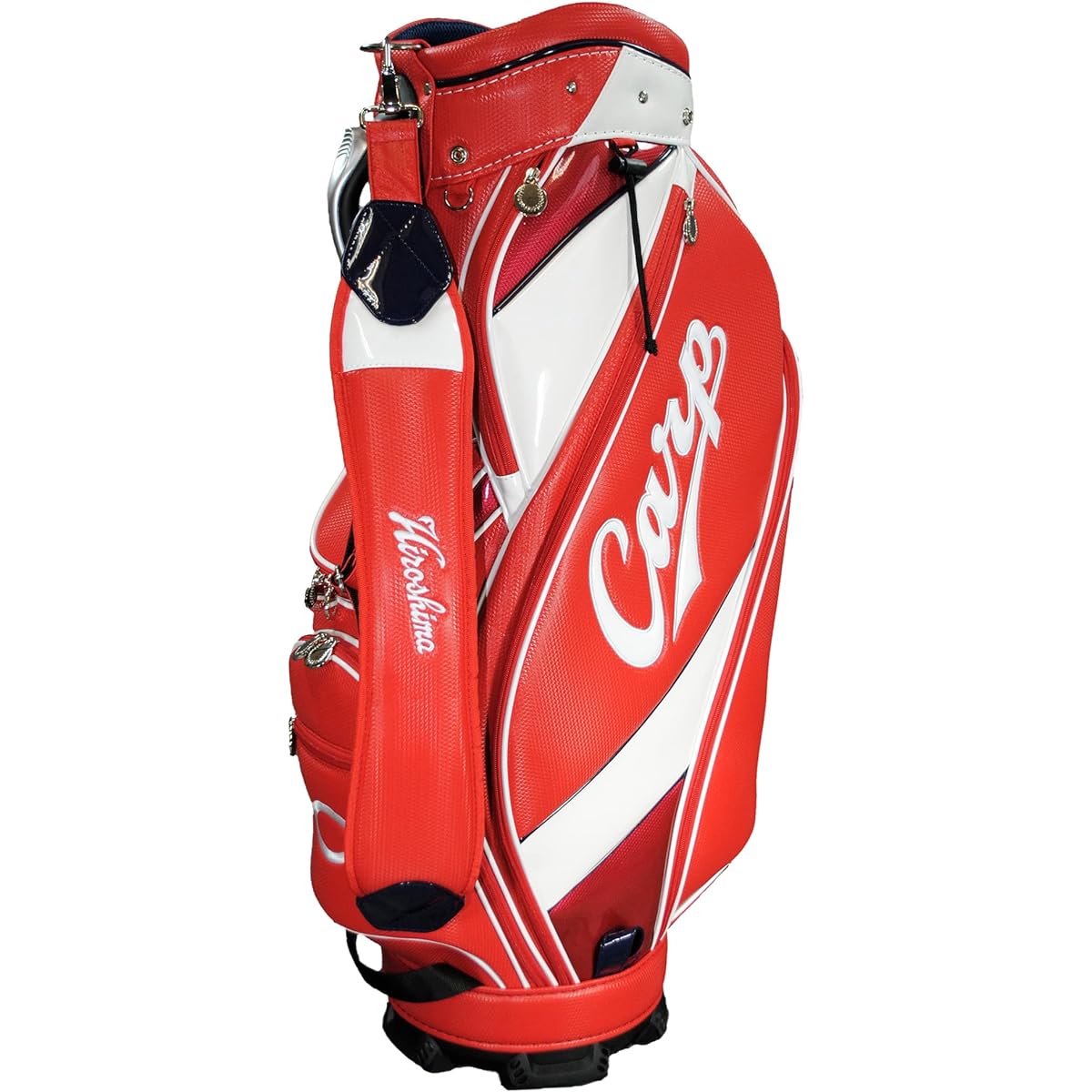 LEZAX Hiroshima Toyo Carp 9.5 Type Caddy Bag Red HCCB-2431