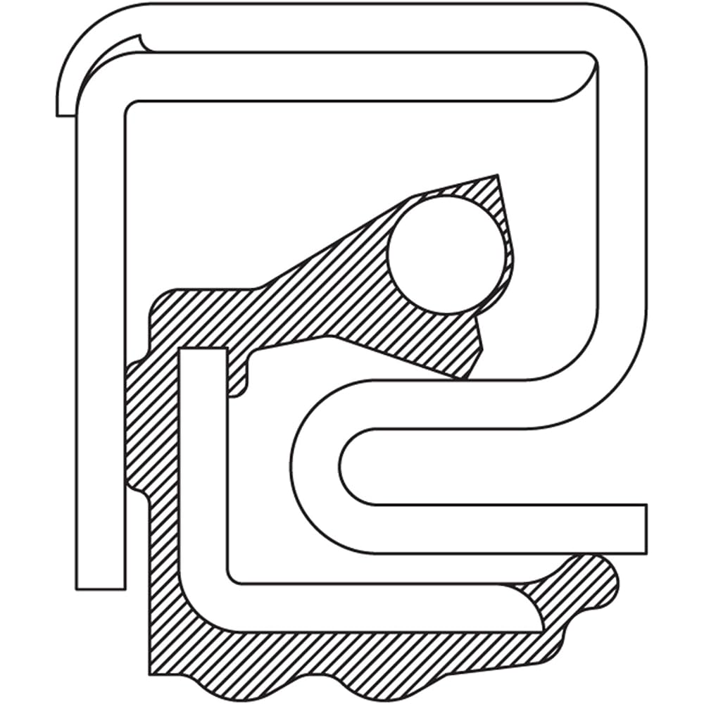 NATIONAL OIL SEALS 370014A crankshaft oil seal
