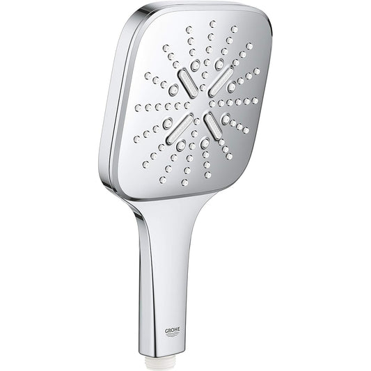 26550000 (2655000J) GROHE GROHESmartActive Smart Active 130 Cube Hand Shower 130mm Chrome Grohe Authorized Distributor Online Store / Conforms to Japanese Standards)
