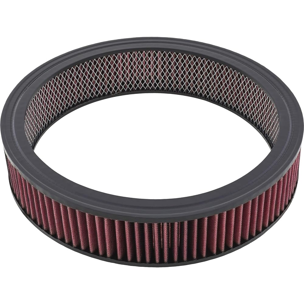SPEEDWAY MOTORS (Speedway Motors) Washing and reusable air filter element 14 x 3 inches Select multi -layer Cotton gauze design