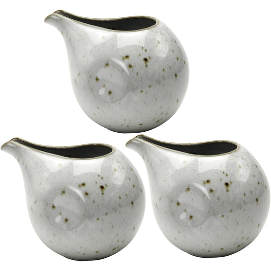 Mino Ware Round Cold Sake Cup Set of 3 Konahiki 398-21-41E(3)