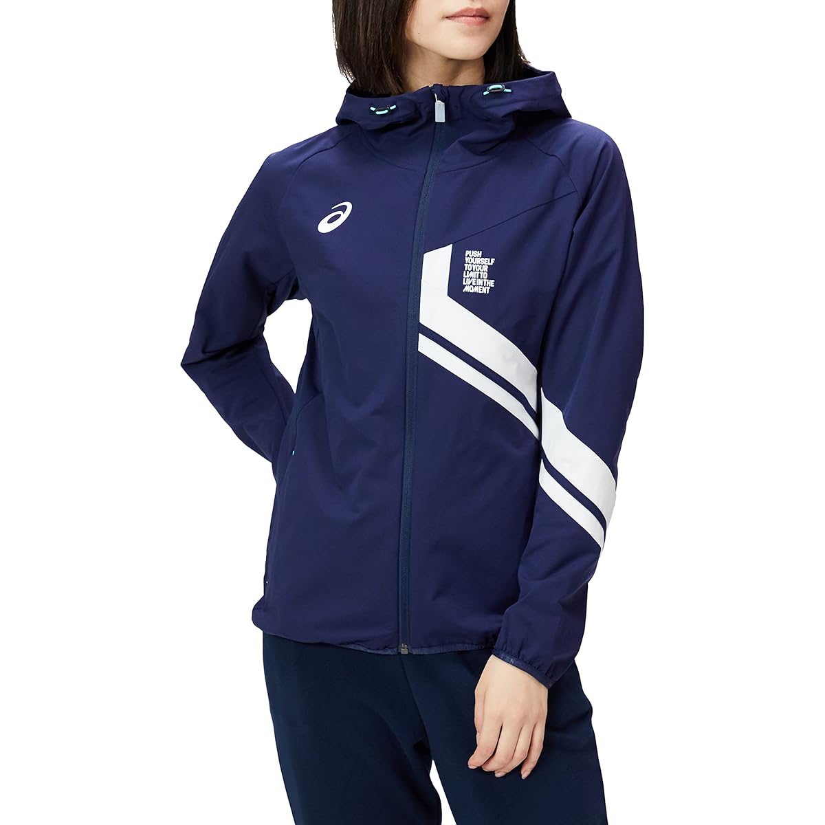 [ASICS] Training Wear LIMO Stretch Cross Hoodie Jacket 2032C360 Women's