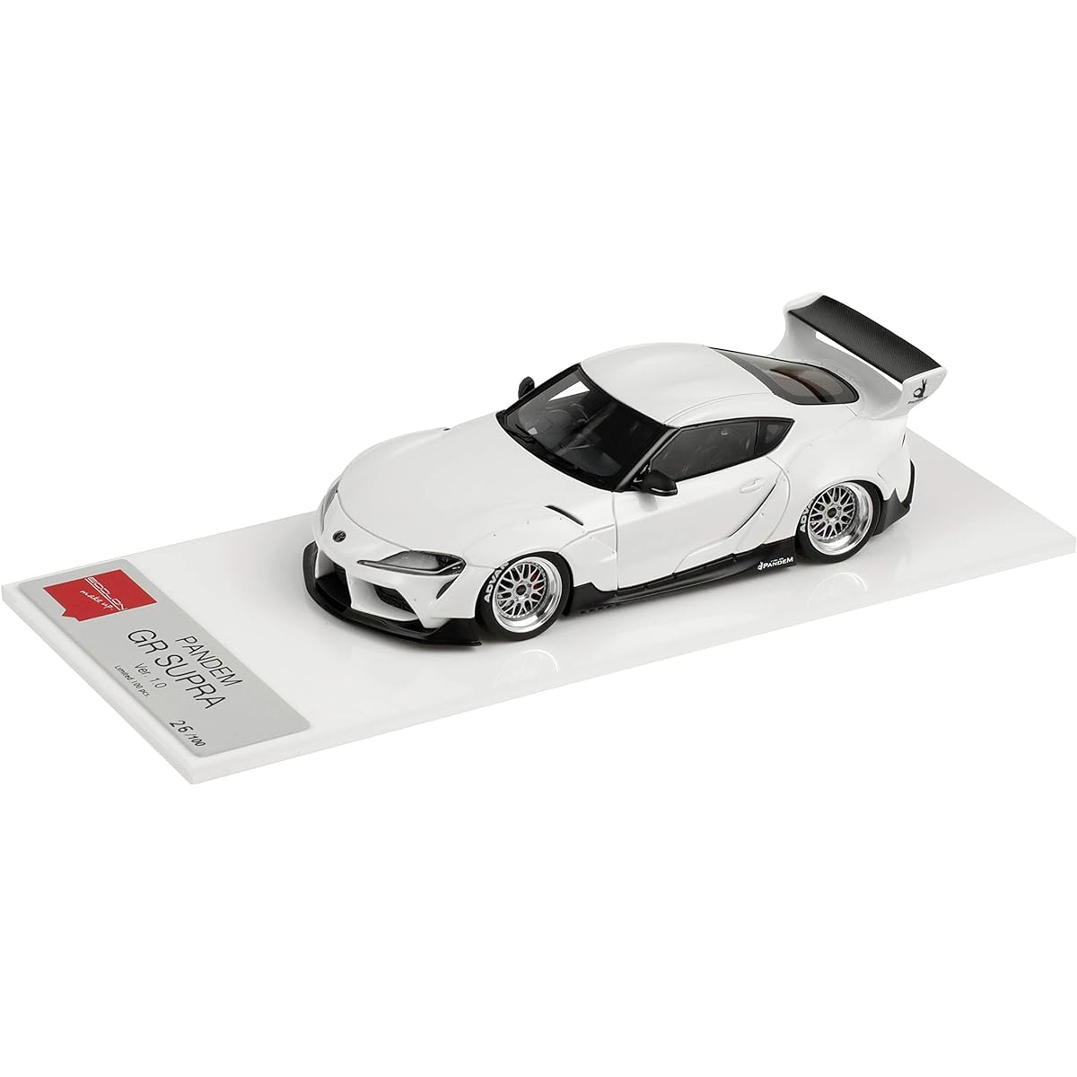 EIDOLON 1/43 PANDEM GR SUPRA Ver.1 2019 White Finished Product