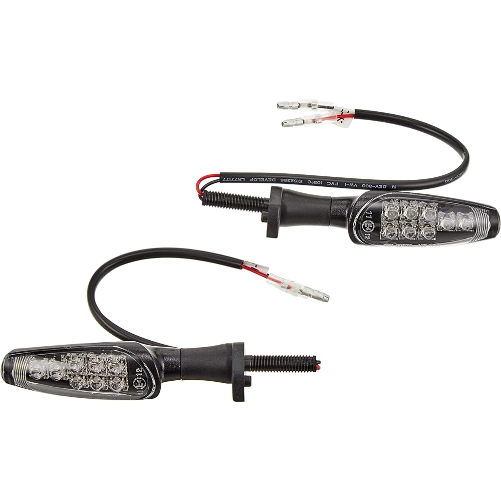 Kijima Motorcycle Turn Signal LED TRL2 Type Clear Lens 12V1.2W Set of 2 219-5175