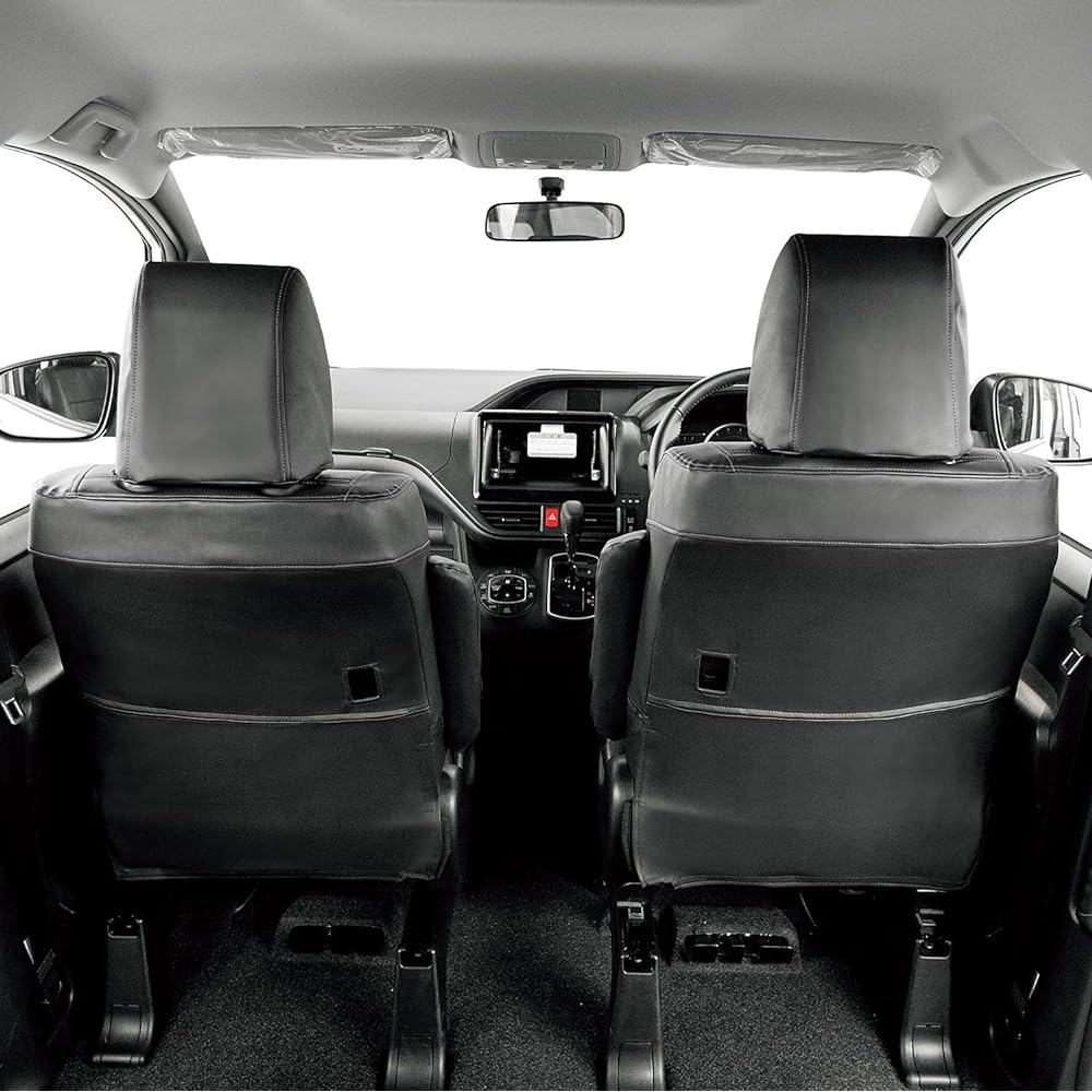 BONFORM Order Seat Cover Dimple Leather W7-37 Noah Voxy 80 Series Only Black 4478-26BK