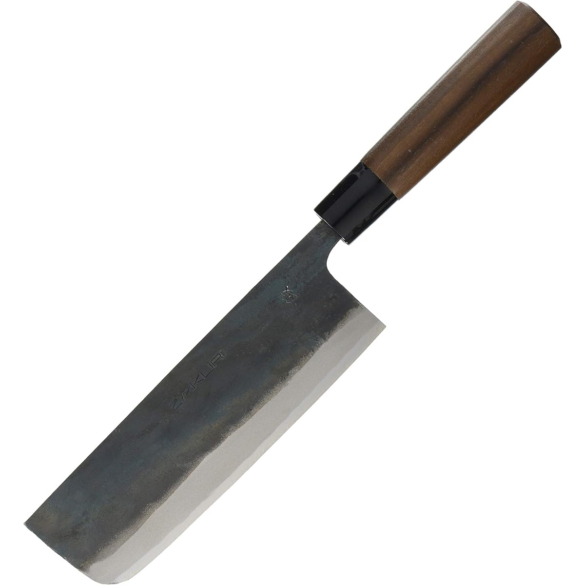 Kurouchi Nakiri knife size 8 blue 1 54×165mm