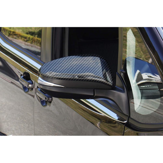 SecondStage Toyota Noah Voxy 80 Series Esquire Harrier 60 Series/80 Series Door Mirror (Side Mirror) Cover Digital Carbon Style T202DCB