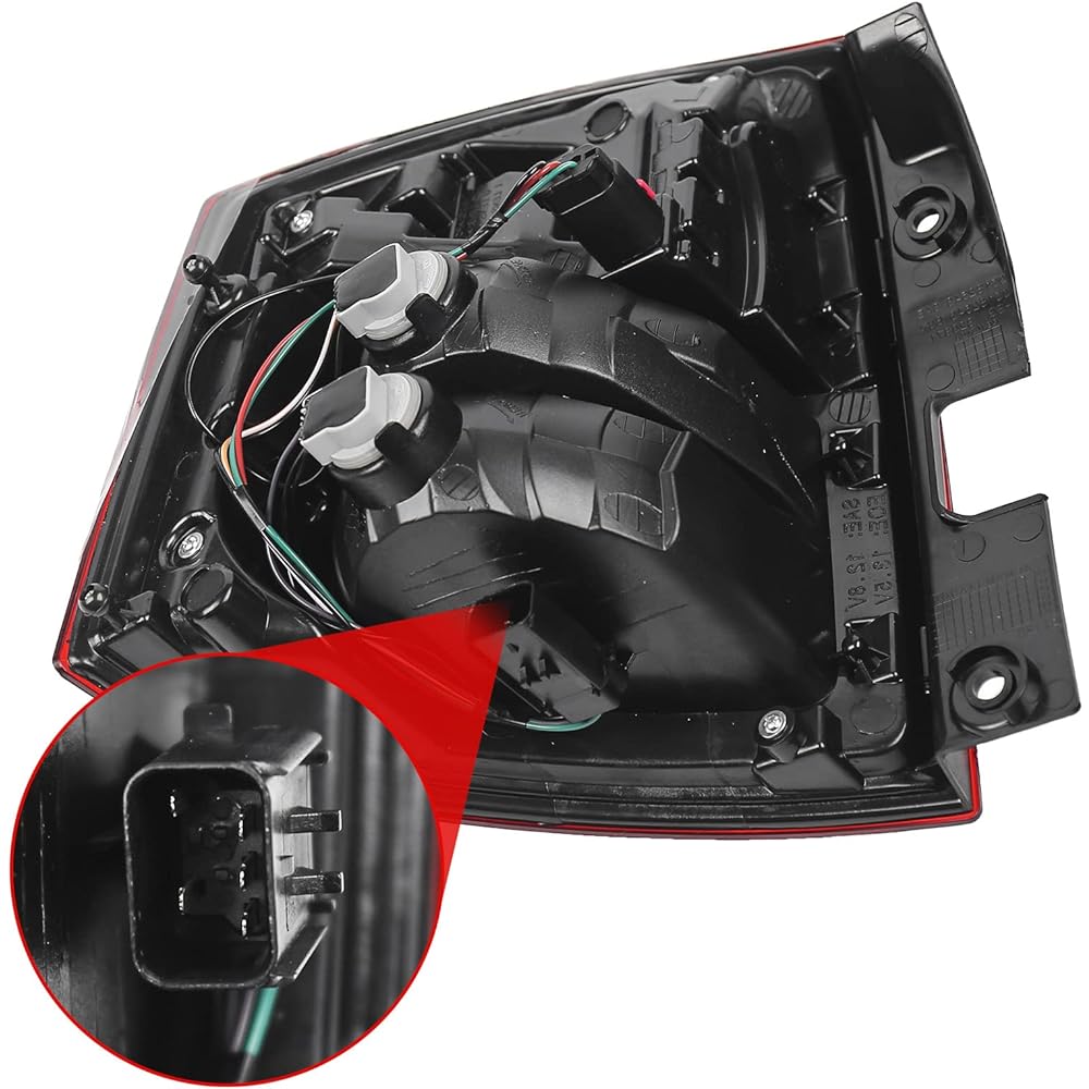 HURAY Right Tail Light Light Jeep Compass 2011-2013 Passenger seat RH brake lamp