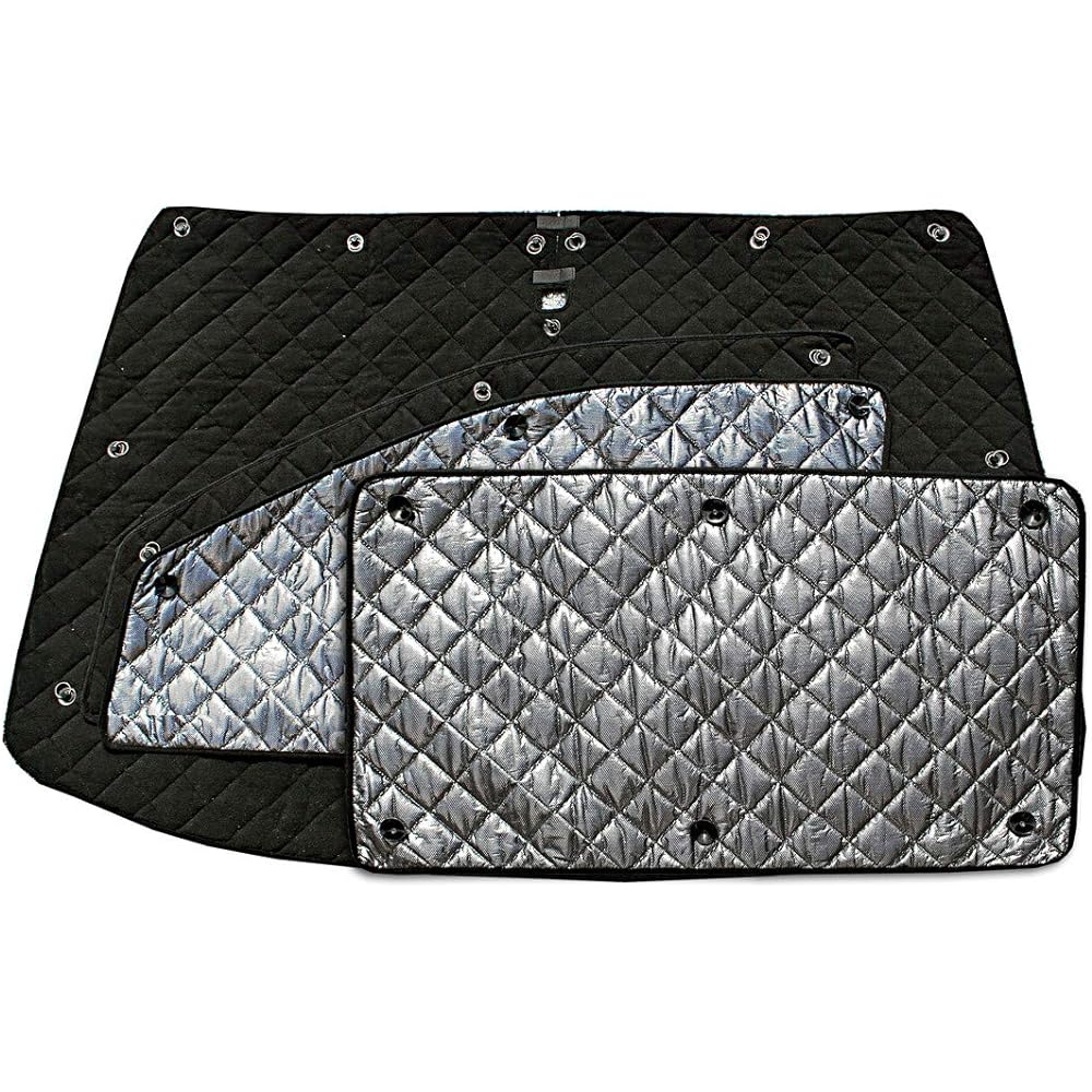 BRAHMS Blind Shade Front Set [Tesla Model S - -] With sunroof shade B11-007-F