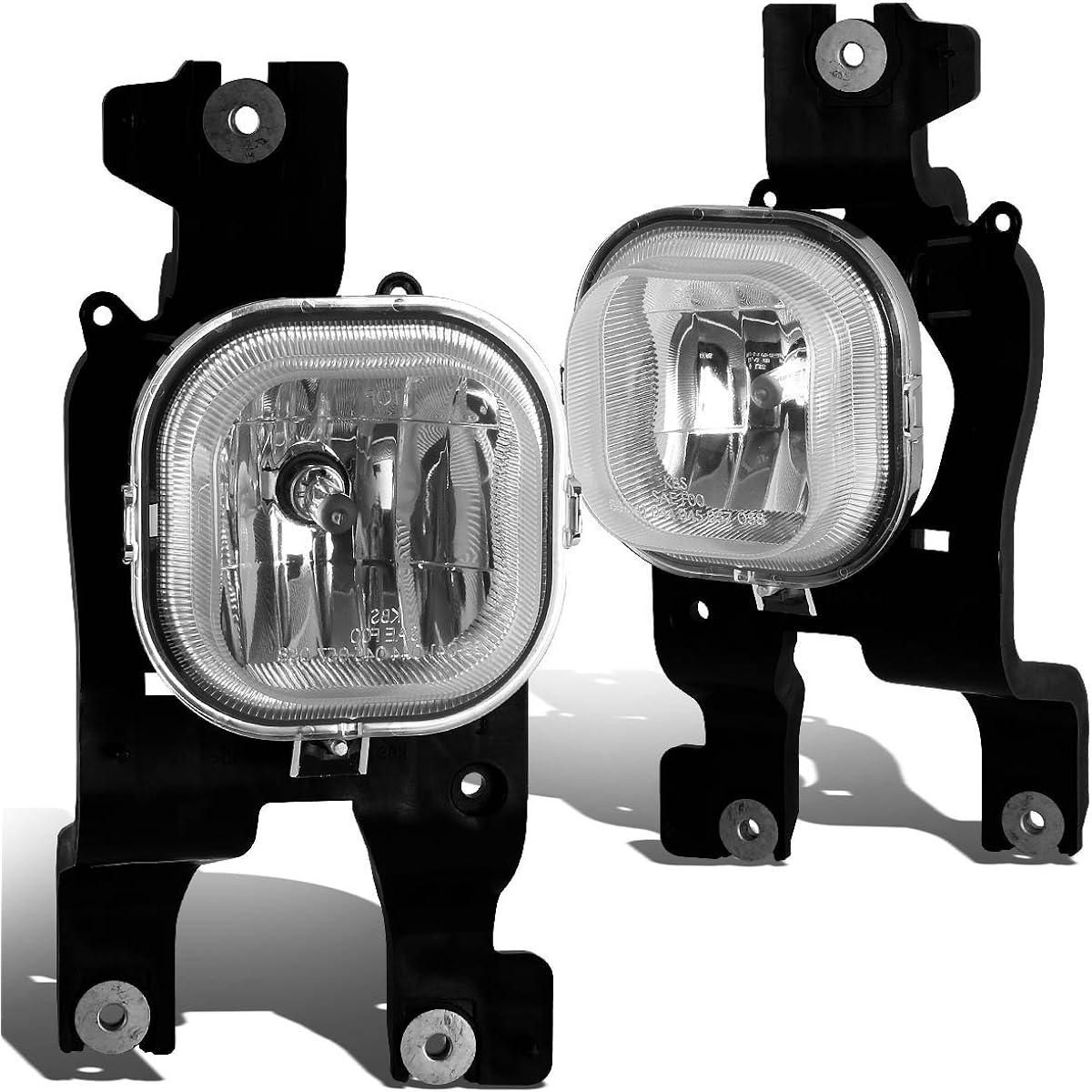 DNA MOTORING FL-ZTL-332-CH Front Bumper Fog Light Ride seats & passenger seat side visibility