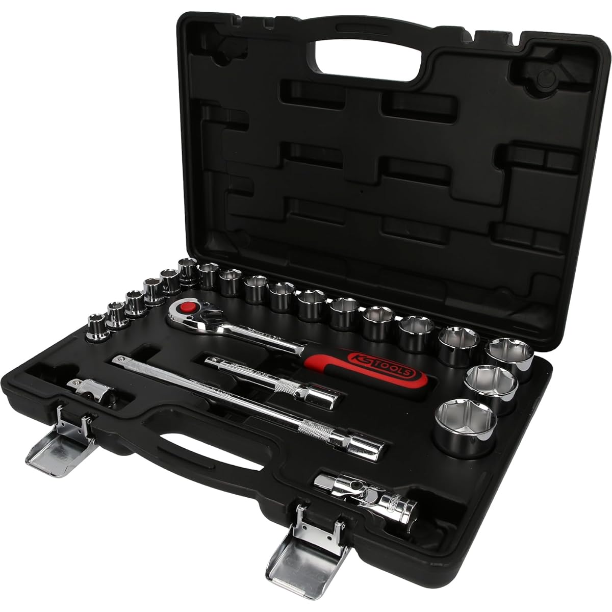 KS TOOLS 1/2" CHROMEplus Socket Set 23 pcs 918.0623 [Parallel Import]
