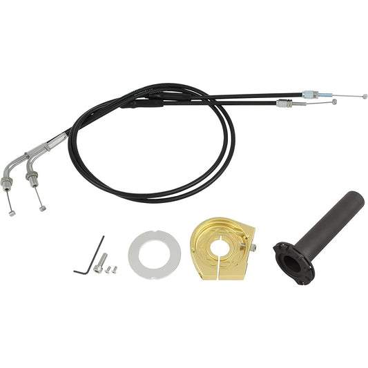 POSH GPZ900R 090567-C1 Slim Line High Throttle Kit, Champagne Gold, Adjustable