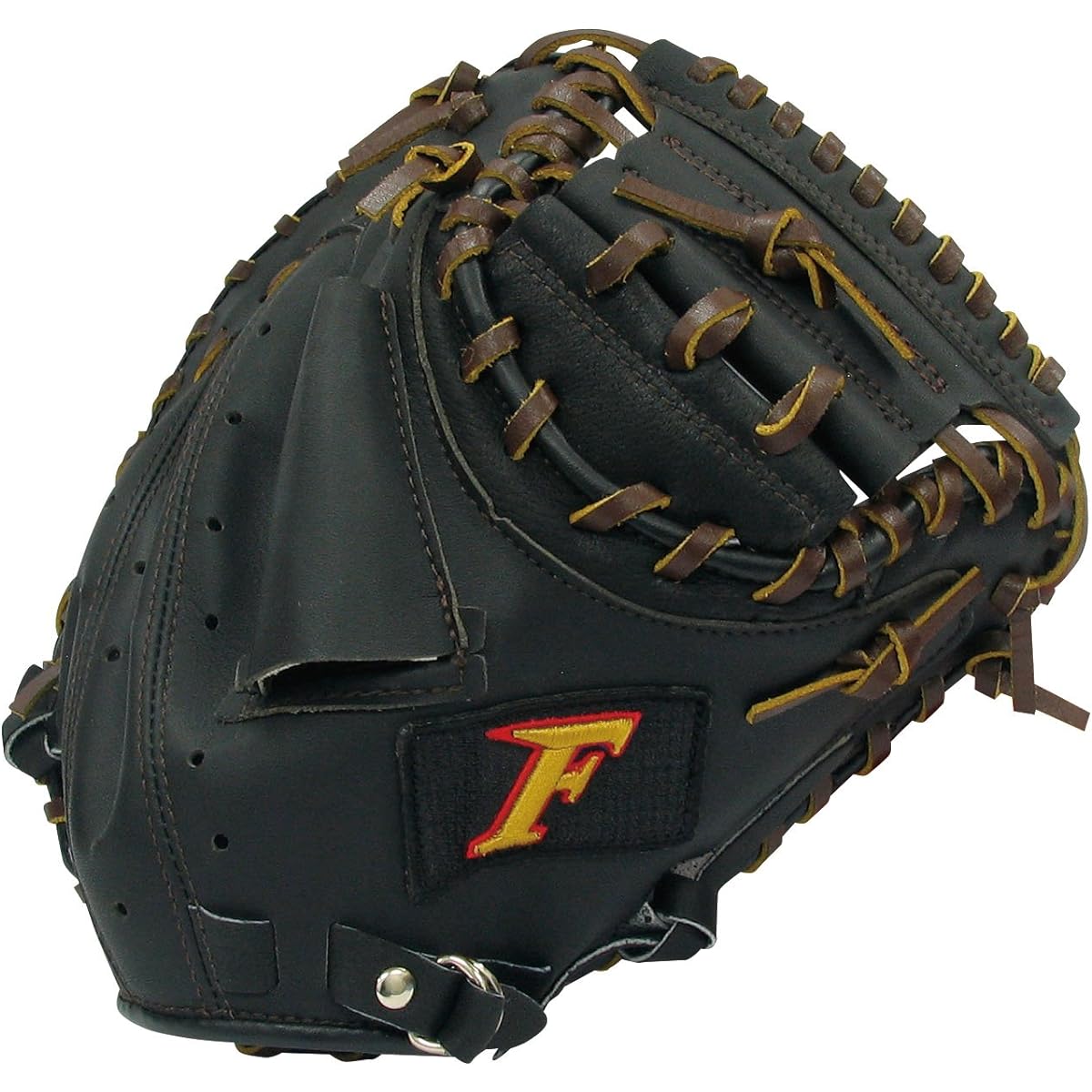 Falcon Boys Softball Catcher's Mitt LH (Right Throw) CM-4041 Black M