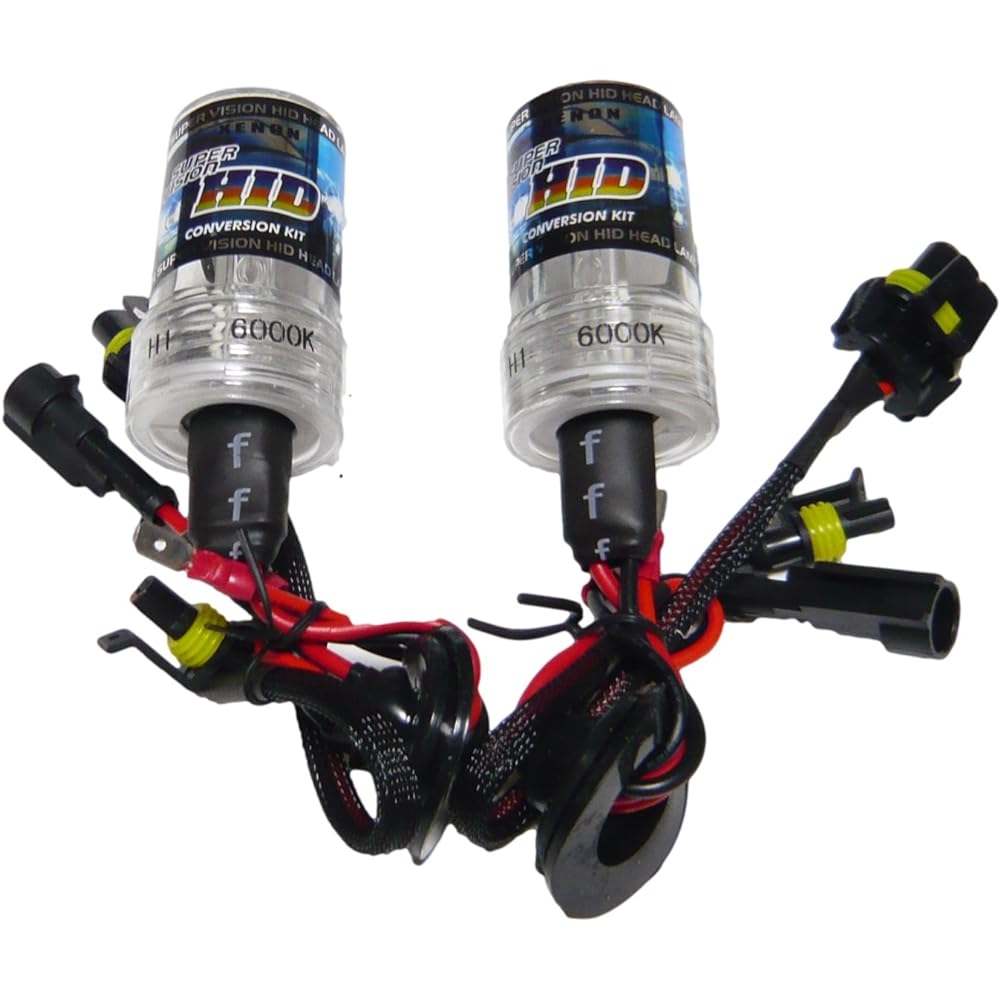 Customize H1 35W HID Burner Replacement 6000K Set of 2 HID Valve