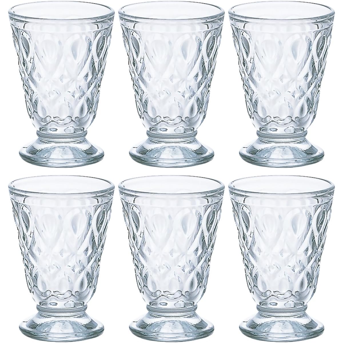Adelia Tumbler 200ml La Rochere Tumbler Set of 6 H-3798