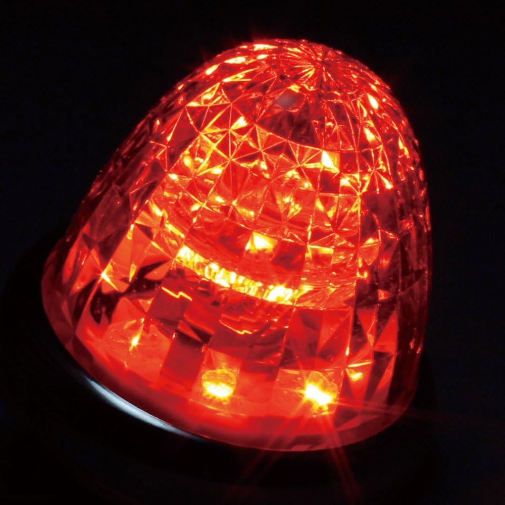 Tsuchiya Yak LED Marker Lamp Super Meteor Marker Green/Green (Light) 12/24V CE-164