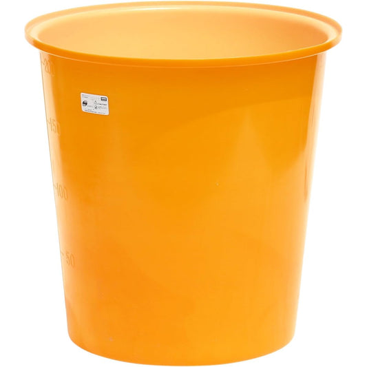 Suiko round container M-200 (orange)