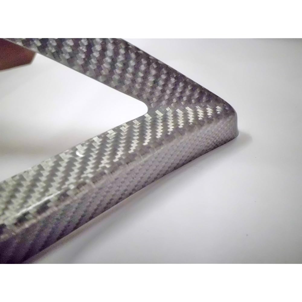 Address V125S headlight garnish (silver carbon) uk-083