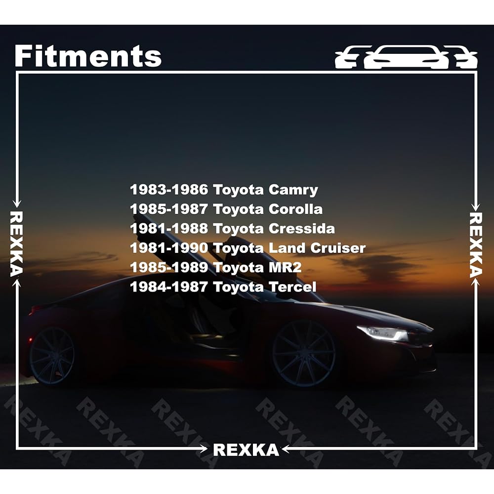 REXKA door panel fixed clip for Toyota 67771-22010 (30 packs)