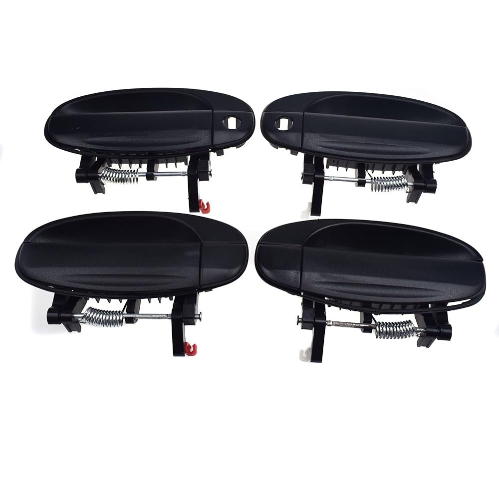 Car Parts Inside Floretria left and right door handle 1.6L Chevrolet for Aveo & Pontiac G3 96541632 96462710 96462709 Car Parts (Color: Outside Inside Kit)