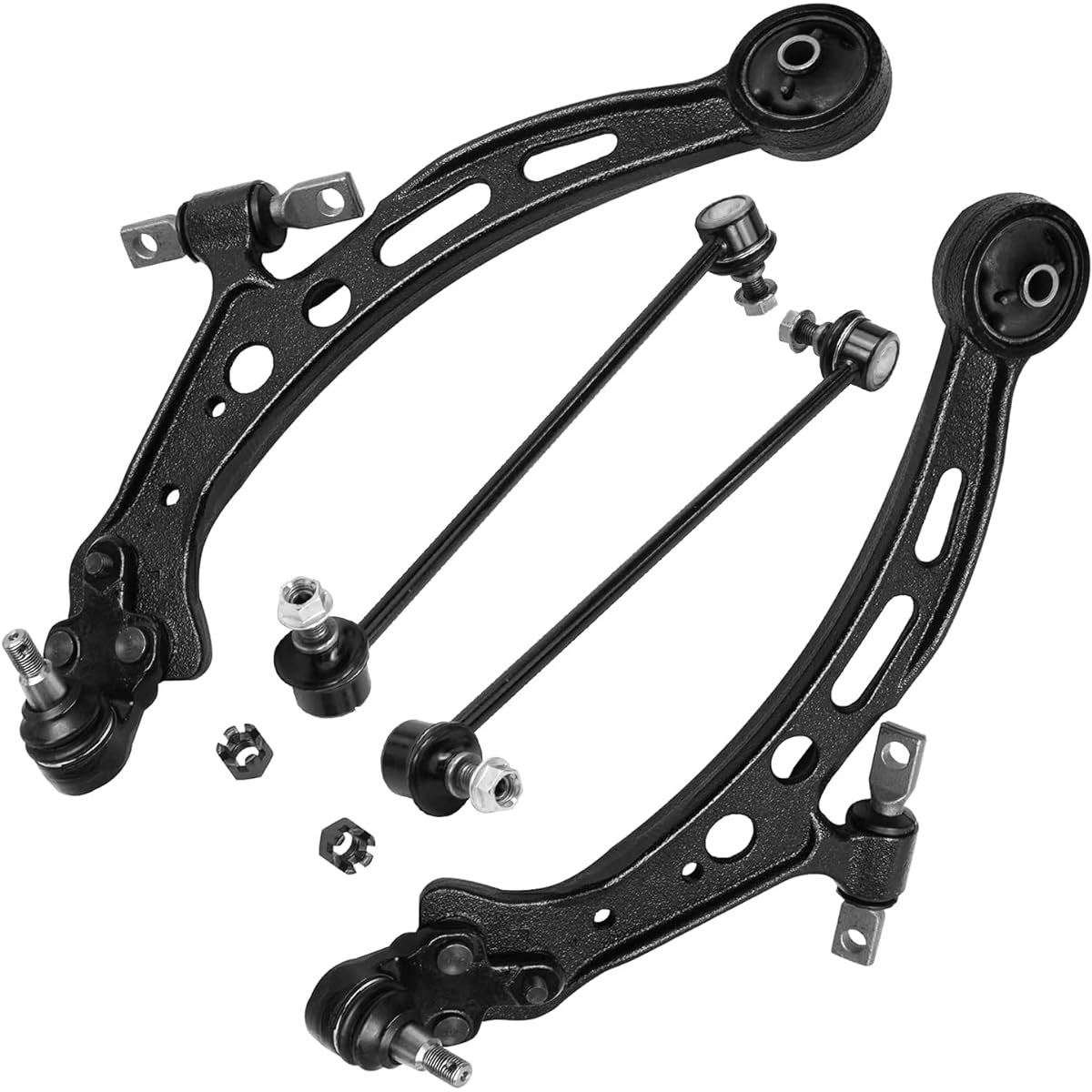 Detroit vehicle axis -Toyota camlic front suspension kit: 2 lower control arms, 2 swabrinks, Lexus ES300, RX300, Avalon, Camry