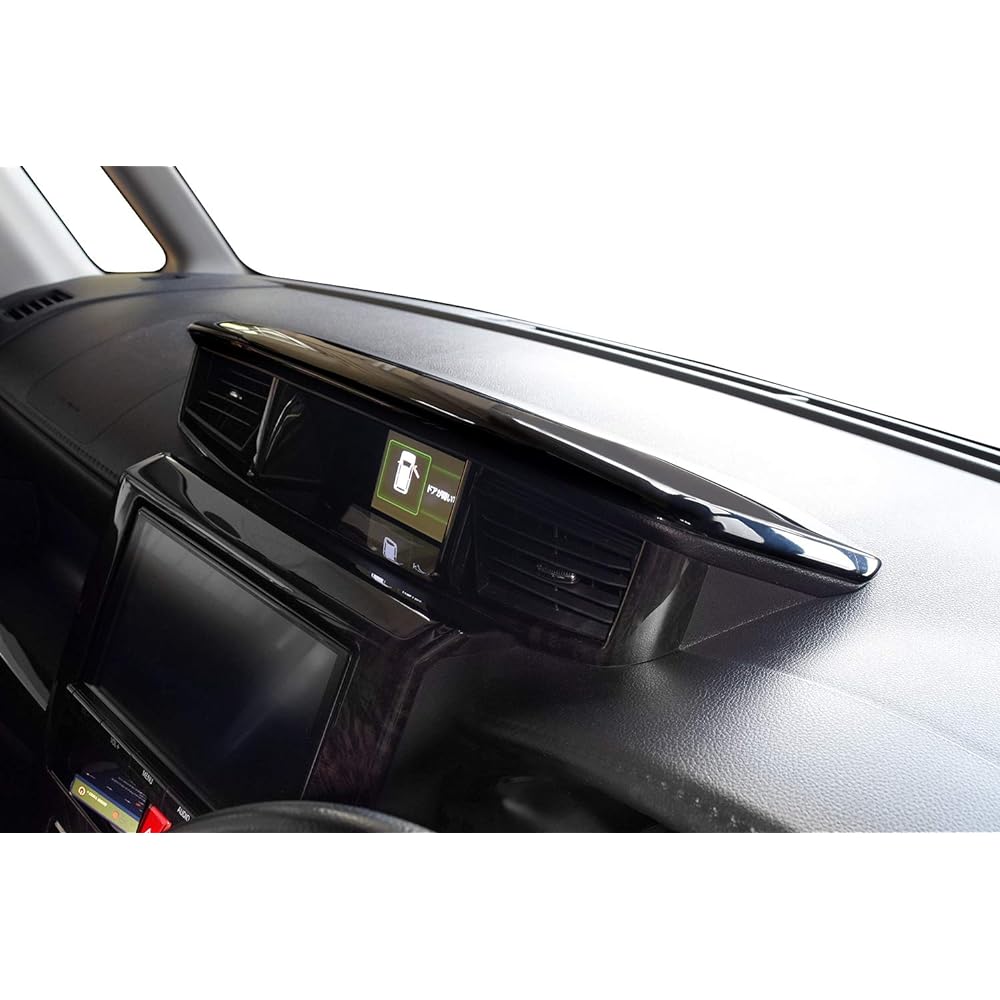 SecondStage Toyota Tank/Roomy Center Hood Panel Piano Black/T417BLK