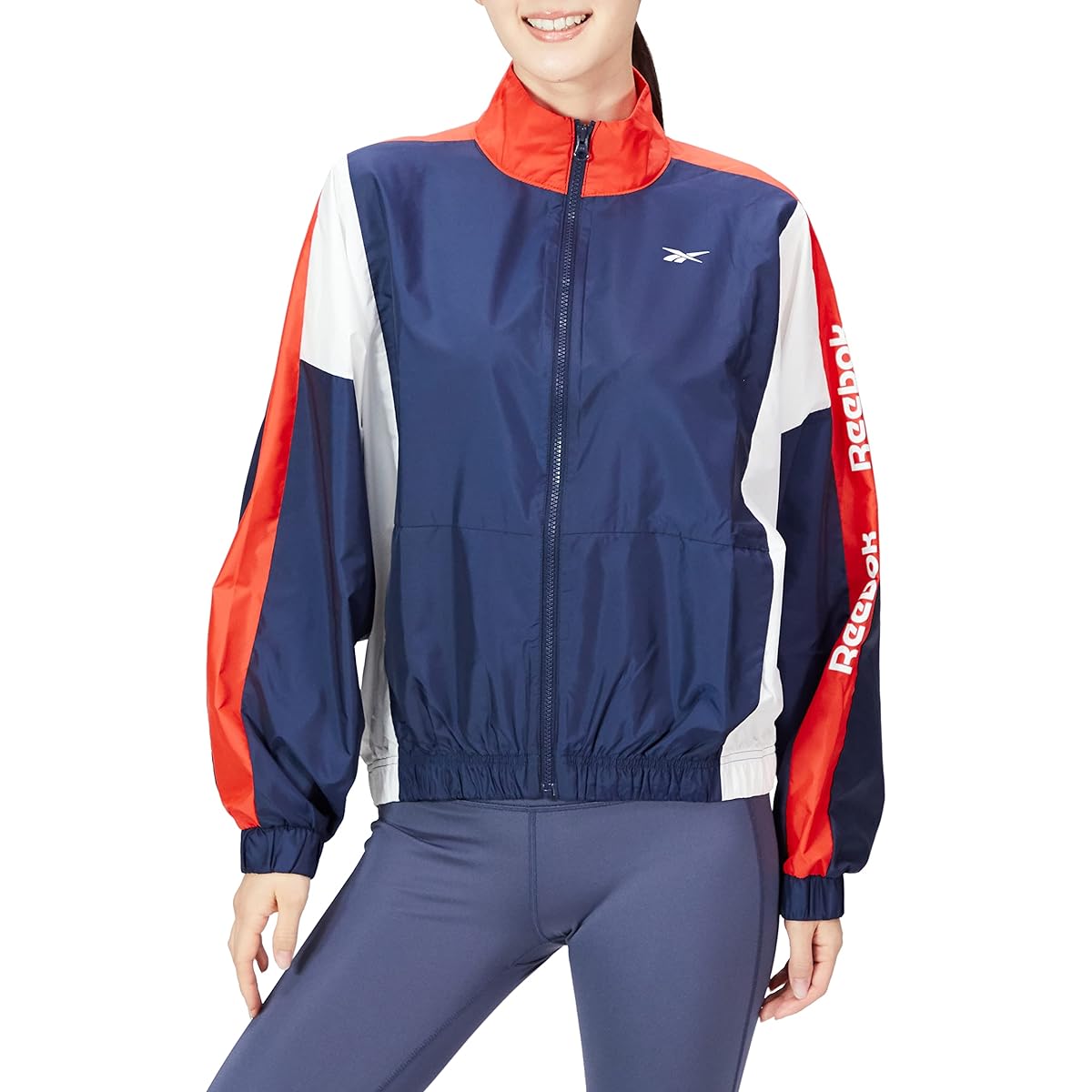 Reebok IKD20 Women's Training Essentials Woven Linear Logo Jacket