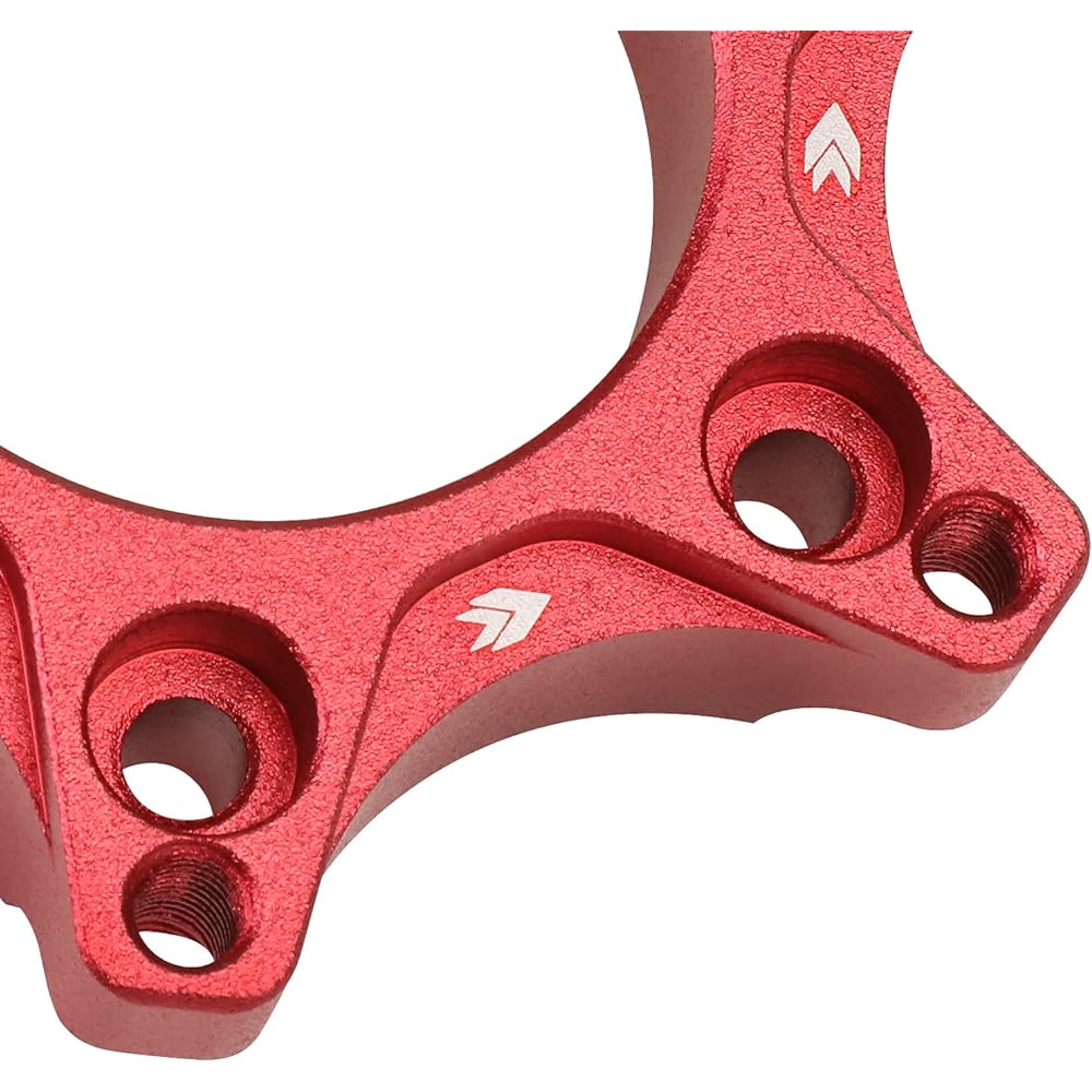 NRG Innovations SRK-LOTH-RD Game Steering Wheel Hub Adapter Logitech G923 G920 G27 6 x 70mm Bolt Pattern