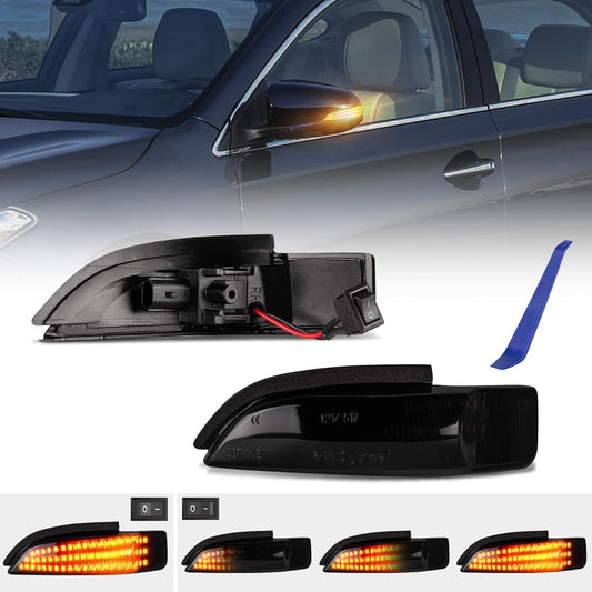 POPMOTORZ Toyota Vitz 130 Series Sequential Aqua 10 Series Corolla 160 Series Camry Hybrid 50 Series Porte 140 Series Premier 260 Series Side Mirror Turn Signal Vehicle Inspection Prepared Genuine