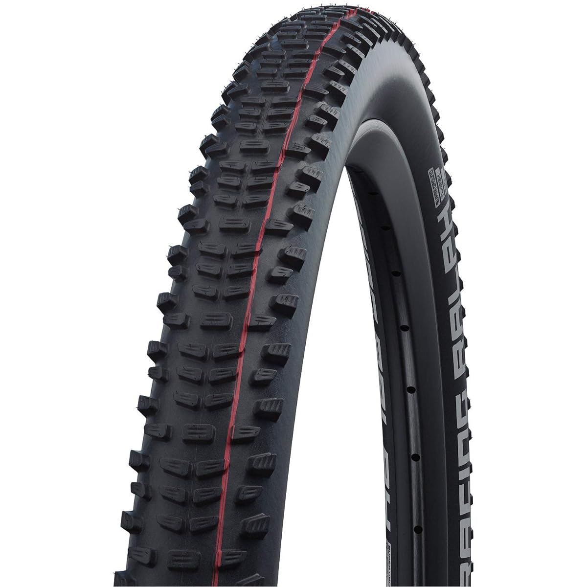 Schwalbe Racing Ralph XC Race Tubeless Folding Rear Wheel Bike Tire Multiple Sizes Evolution Line Superground Addix SpeedGrip Black