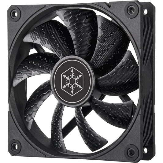 Silver Stone SF120B Case Fan 120mm SharkForce Fan Blade Low Noise Fan SST-SF120B / Domestic Official Distribution Product
