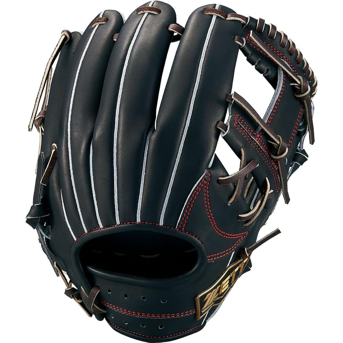 ZETT Hardball Baseball Glove (Glove) Neo Status for Second/Short Right Throwing Size: 4 BPGB12210