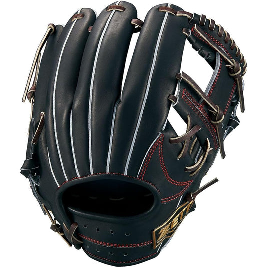 ZETT Hardball Baseball Glove (Glove) Neo Status for Second/Short Right Throwing Size: 4 BPGB12210