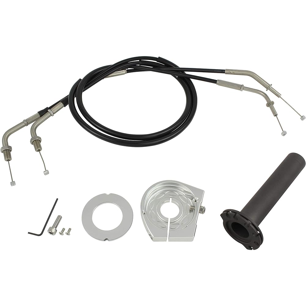 POSH Motorcycle Supplies Sleeve Slim Line High Throttle Kit Titanium ZEPHYR400 | ZEPHYR400χ | ZEPHYR750 | ZEPHYR1100 | ZRX400 | ZRX1100II | ZRX1200R/S | ZZR1100(D) 031567-T1