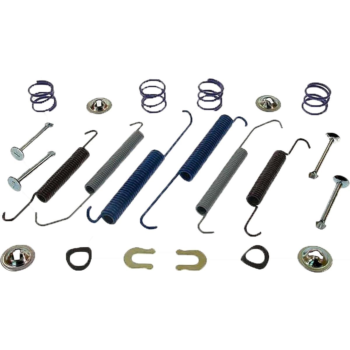 ACDelco 18K605 Professional Rear Drum Brake Spring Kit with Springs, Pins, Retainers, and Washers
