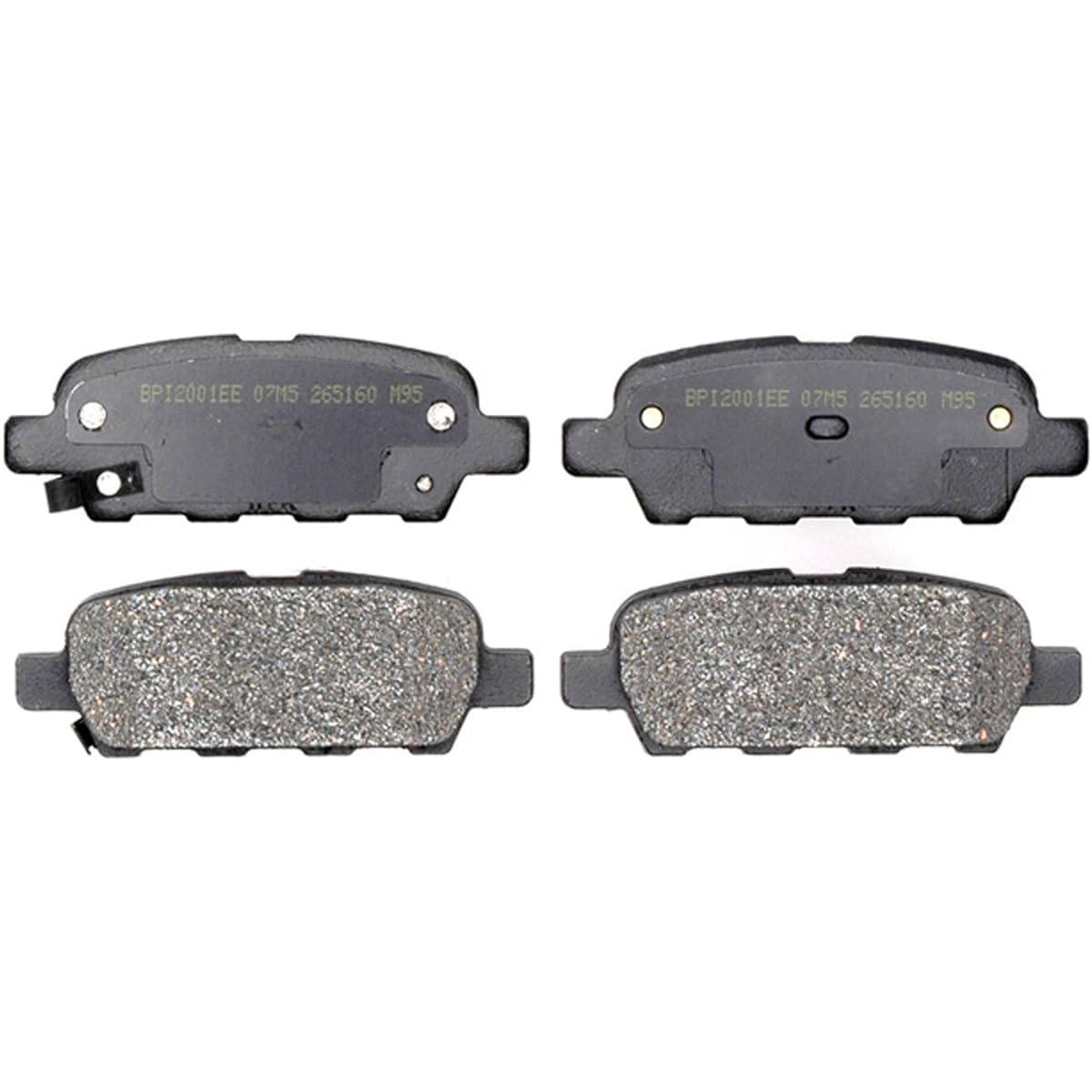 ACDelco 17D905M Professional Semi-Metallic Rear Disc Brake Pad Set