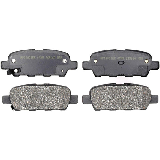ACDelco 17D905M Professional Semi-Metallic Rear Disc Brake Pad Set