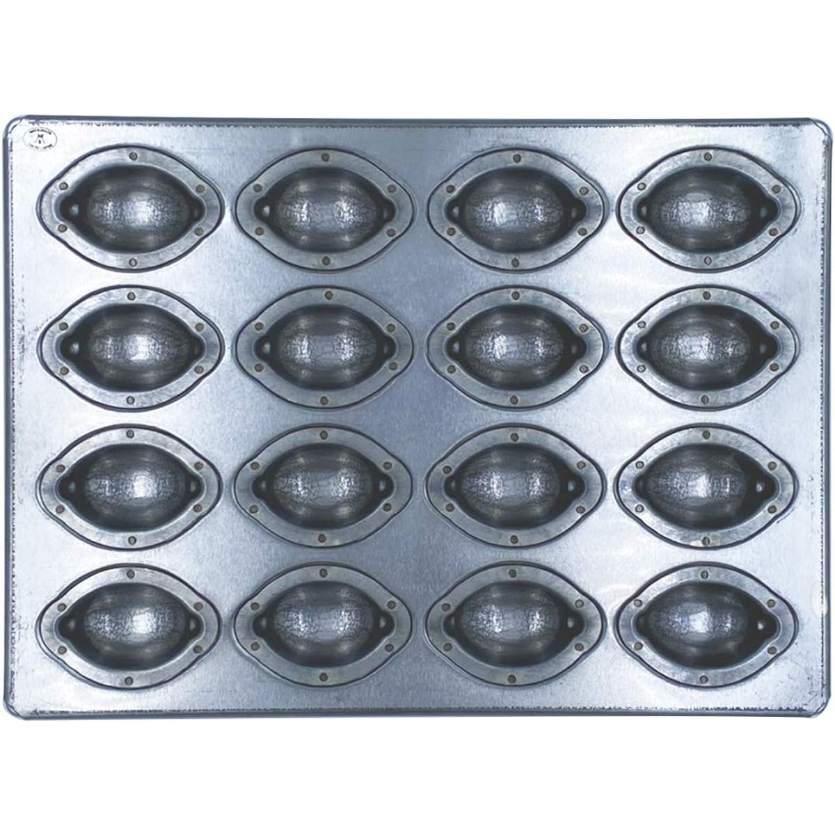 Matsunaga Seisakusho Silicone Processed Silver Mini Lemon Top Plate 16P MS18