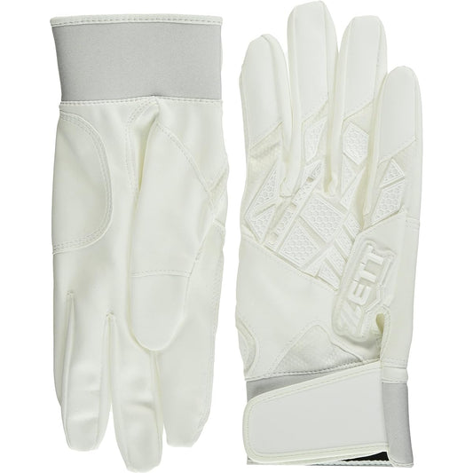 ZETT Batting Gloves, Neo Status, Two-handed, Compatible with High School Baseball Rules, BG798HS