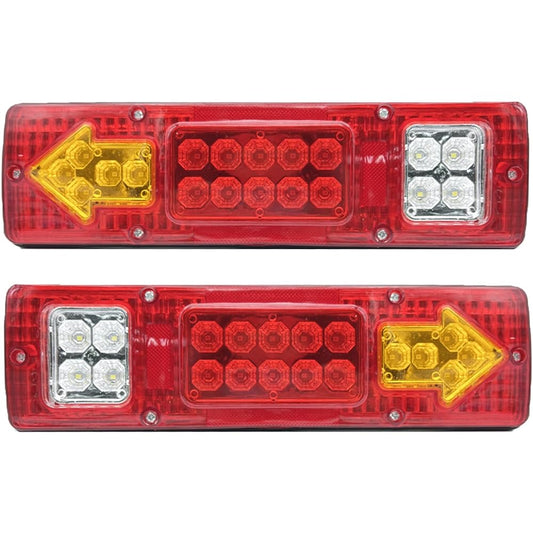 X-STYLE Truck Tail Lamp, 24 V, 3 Colors, LED Turn Signal, Brake Lamp, Warning Lamp, Decoratra, Lorry, General Purpose