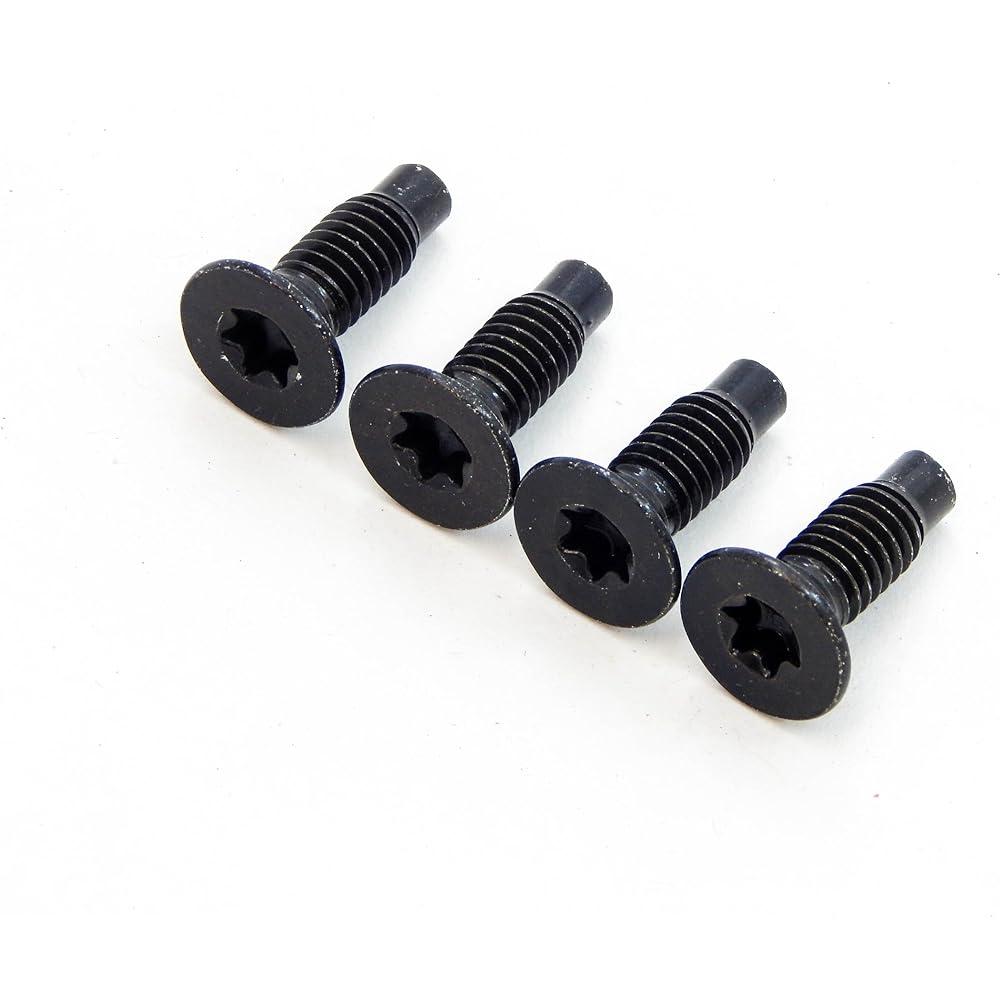 Red Hound Auto 1976-2006 JEEP CJ YJ WRANGER Wranger Frame Frame Hinge Black Torx Screw 4 pcs set Grade 5 Steel