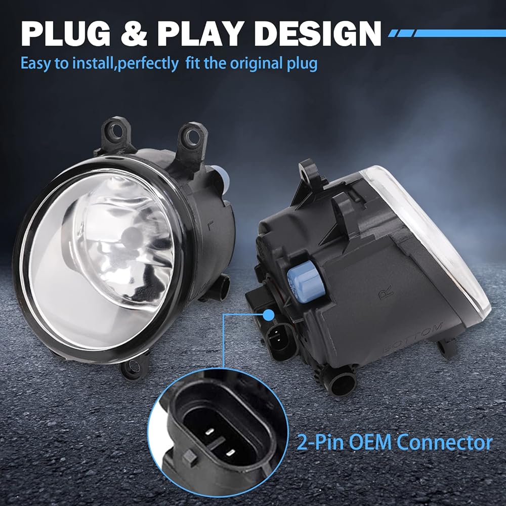 Left and right fog light Asenburi Toyota Venza Avalon Camlorola Highlander Matrix Prius RAV4 Sorala Yaris Lexus GS350 HS250H LX570 RX450H 2006-2013 H11 12V 55W 55W 55W 55W 55W 55W 55W 55W 55W 55W 55W 55W 55W 55w