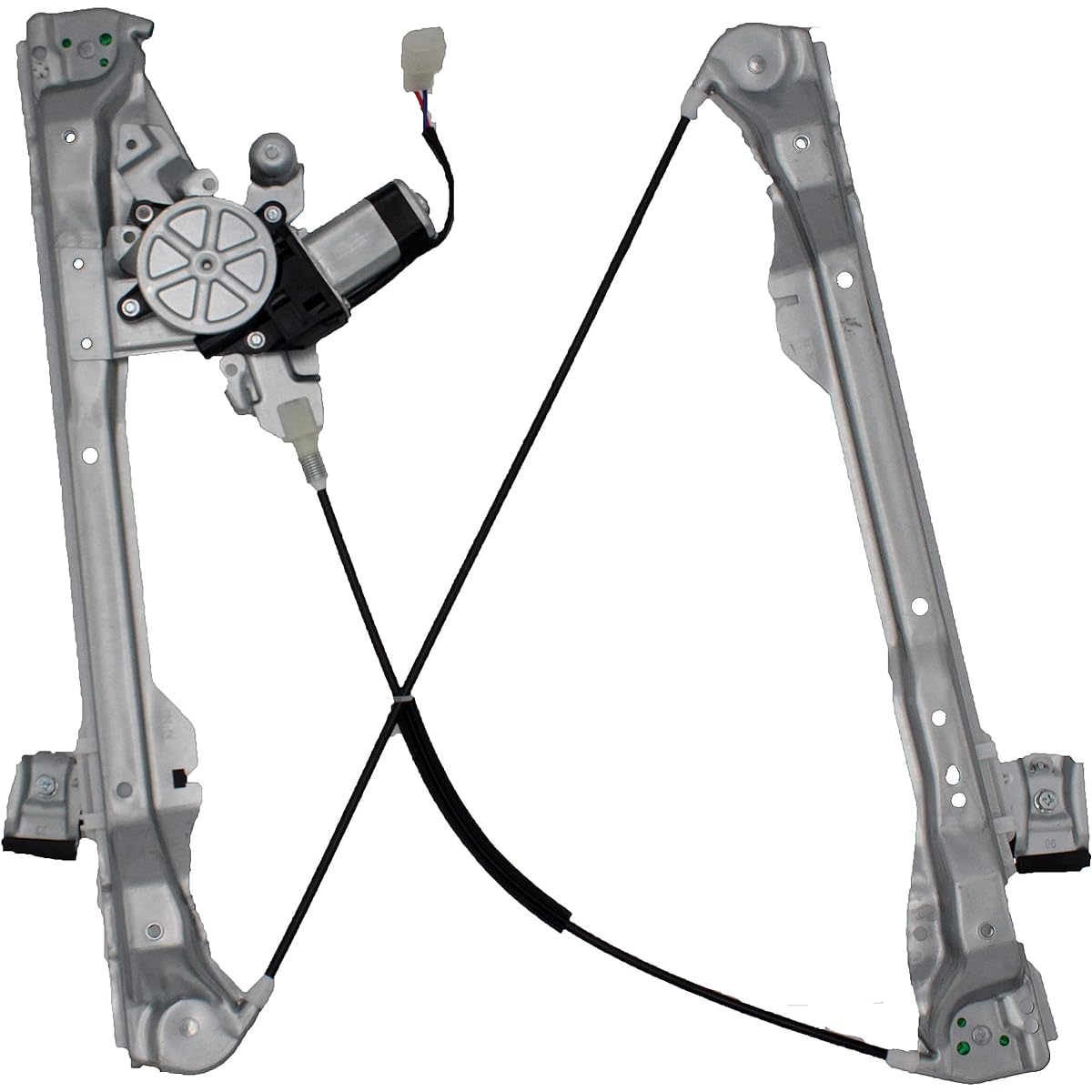 Doman 751 - 228 Ford Focus Front Driver side power window regulator with motor